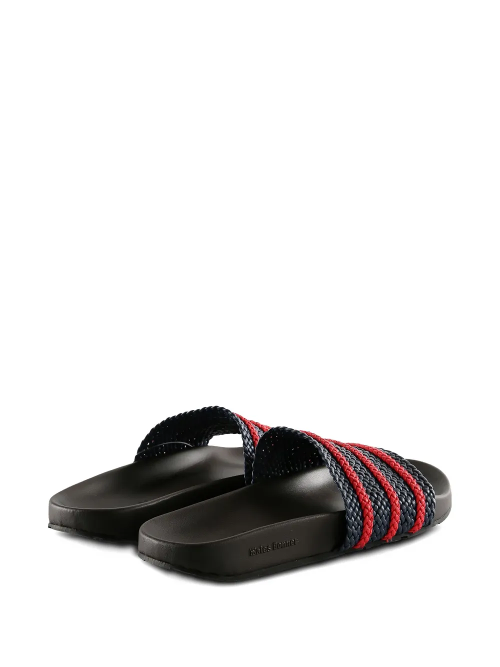 Black sandals,back view