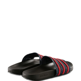 Black sandals,back view