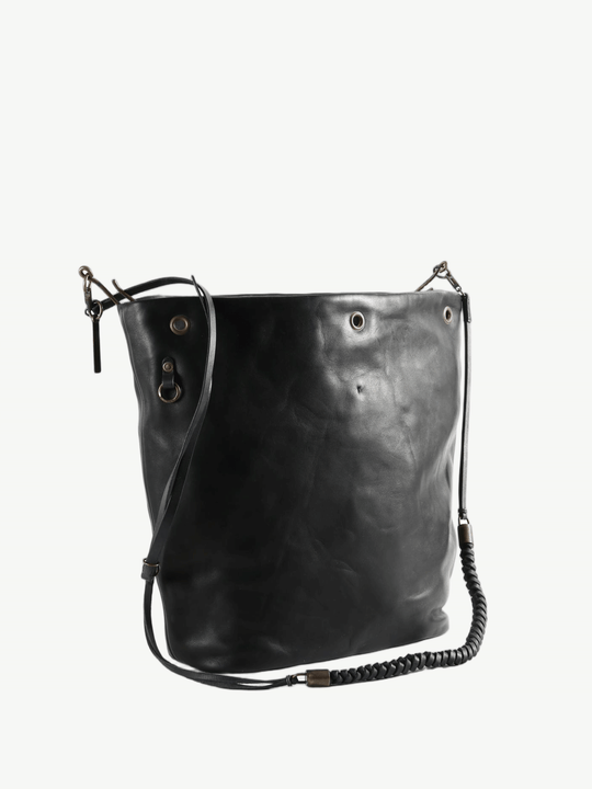 Black bag, front view