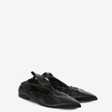 Black sneakers, side view