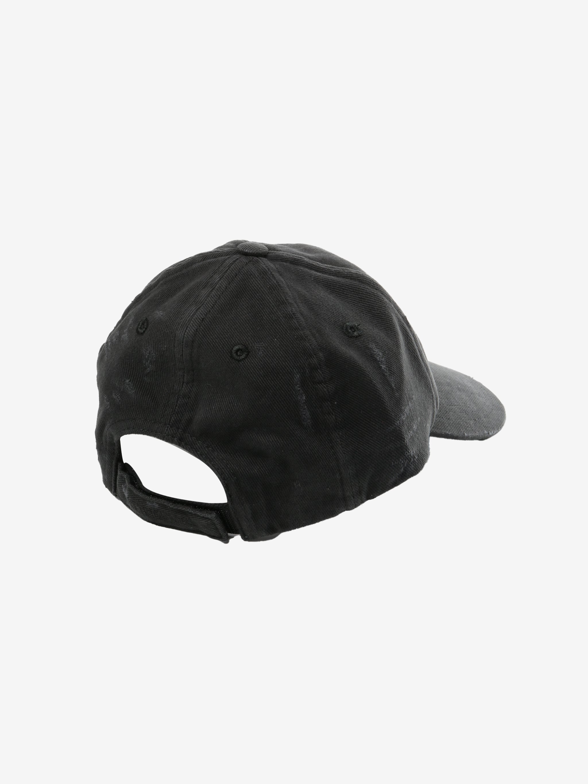 Black cap,back view