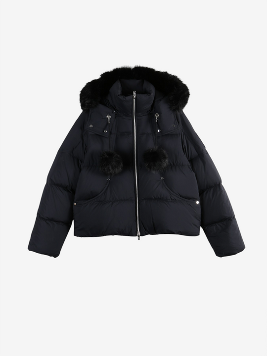 Black jacket, front view