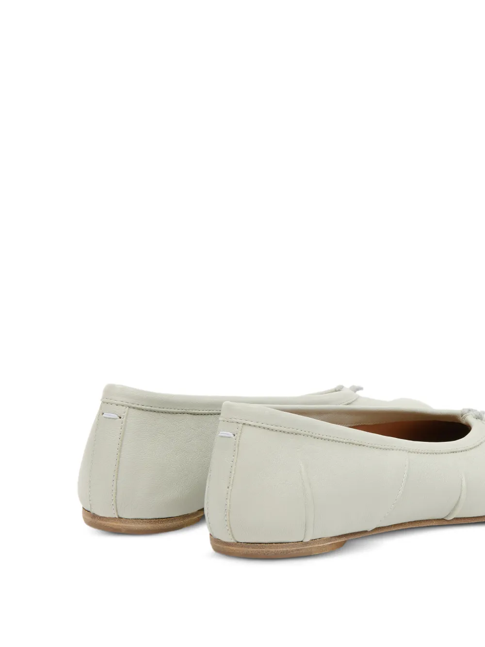 White tabi, back view
