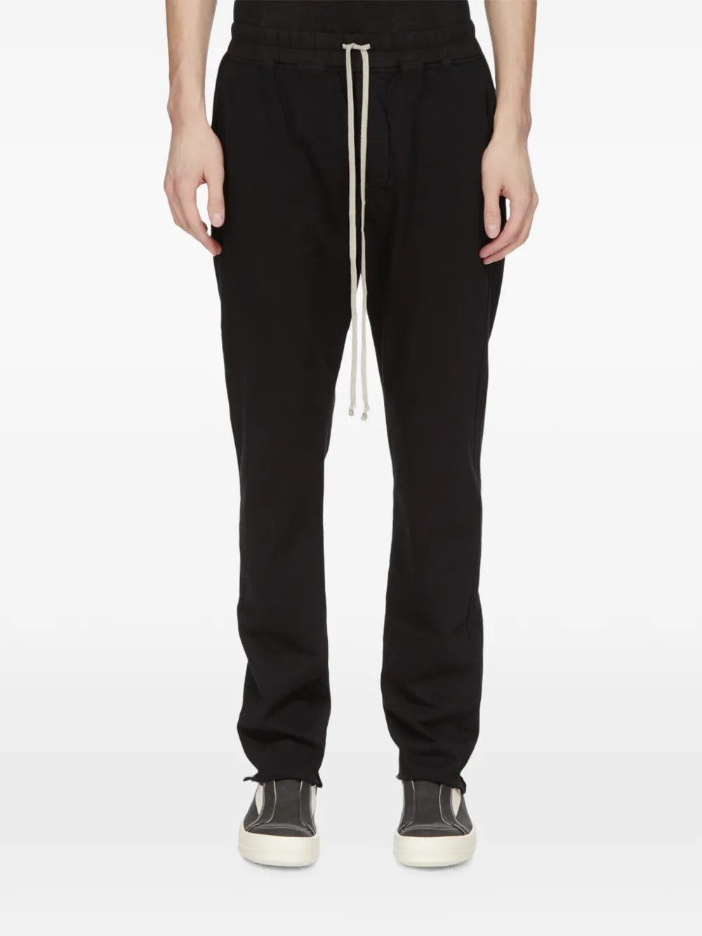 Black pants, full body view