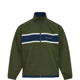 Green jacket, front view