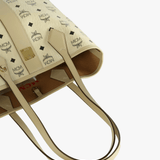 Tan bag, side view