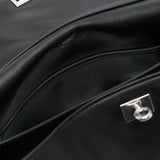 Close up of Black bag, showing detail