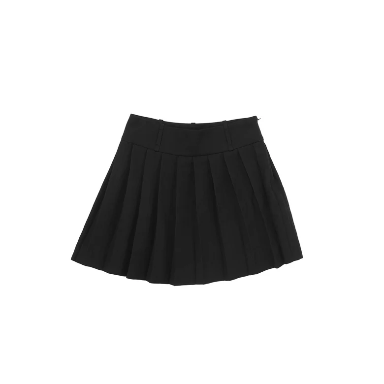 Black skirt, front view