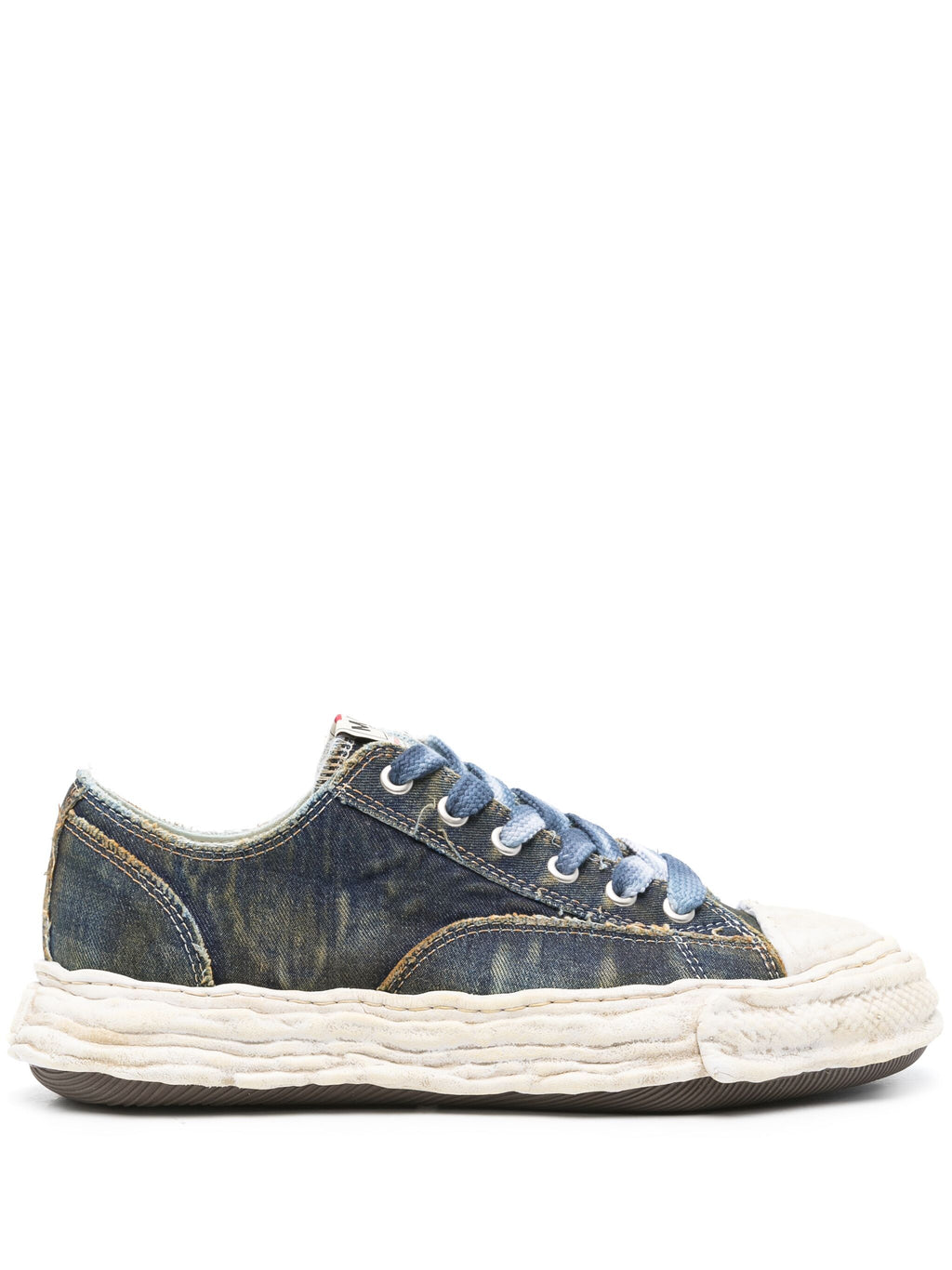 MAISON MIHARA YASUHIRO - Peterson 23 Original Sole Washed Denim Low-Top Sneaker