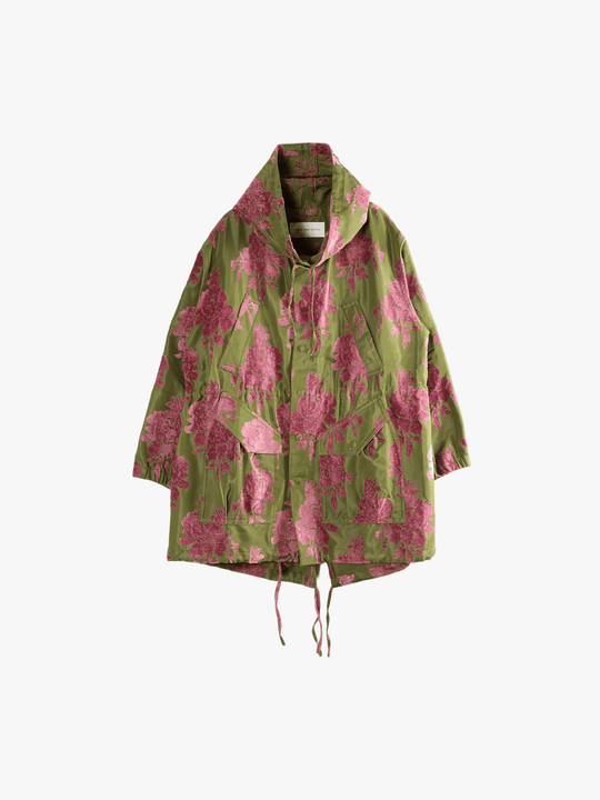 green jackets-coats,front view