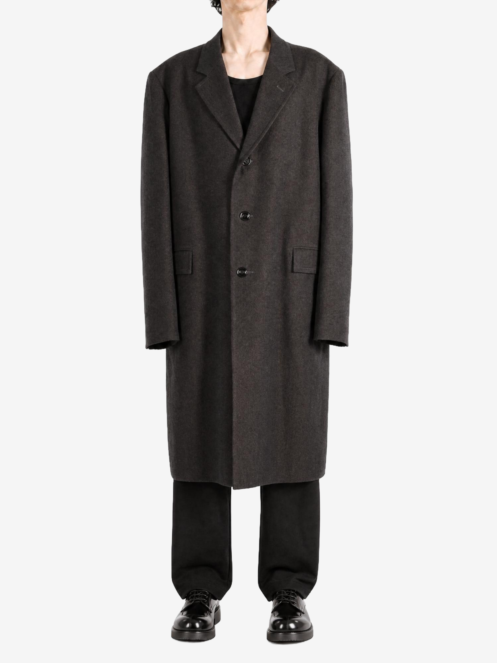 Grey jacket, front view
