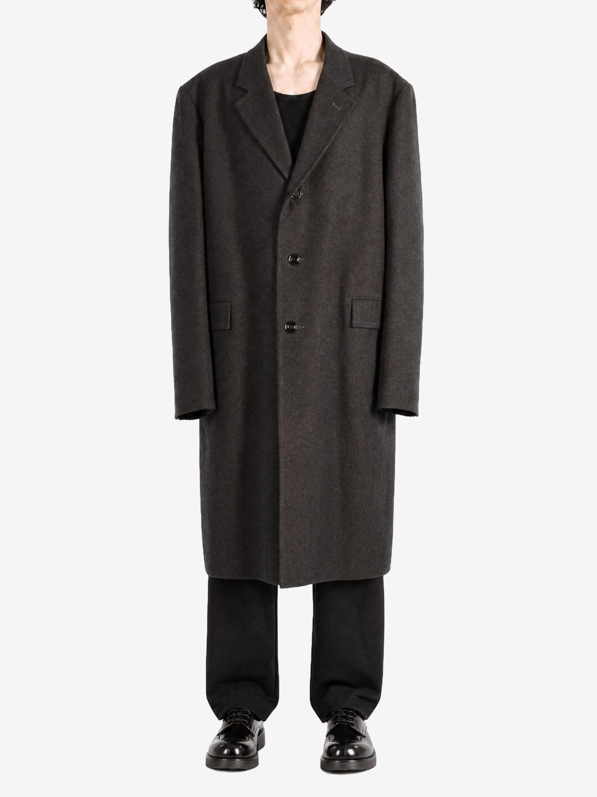 Grey jacket, front view