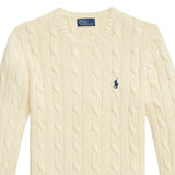 Tan pullover, front view