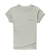ALEXANDER WANG - Women Layered Short Sleeve Top