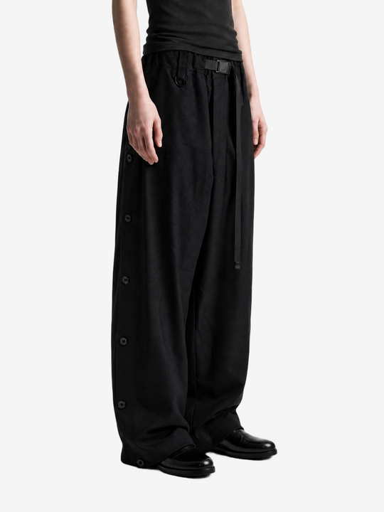 Black pants, full body view