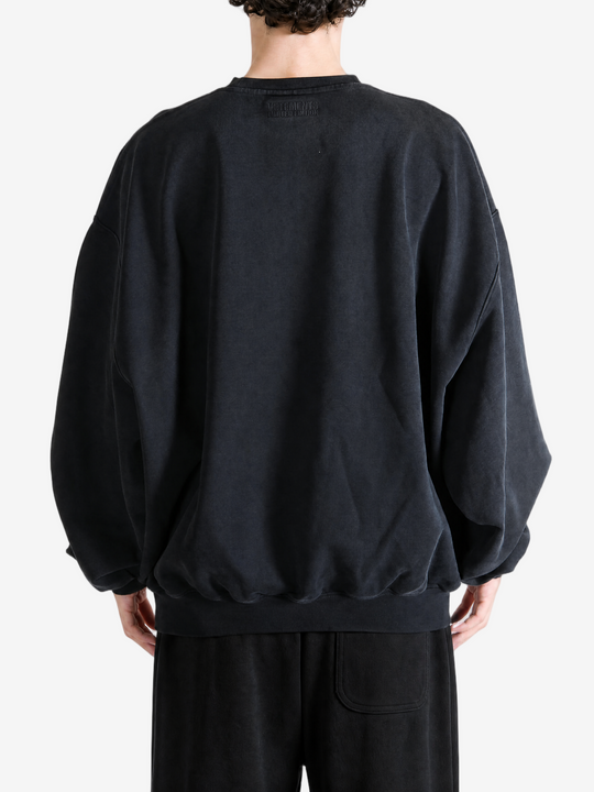 Black hoodie, full body view
