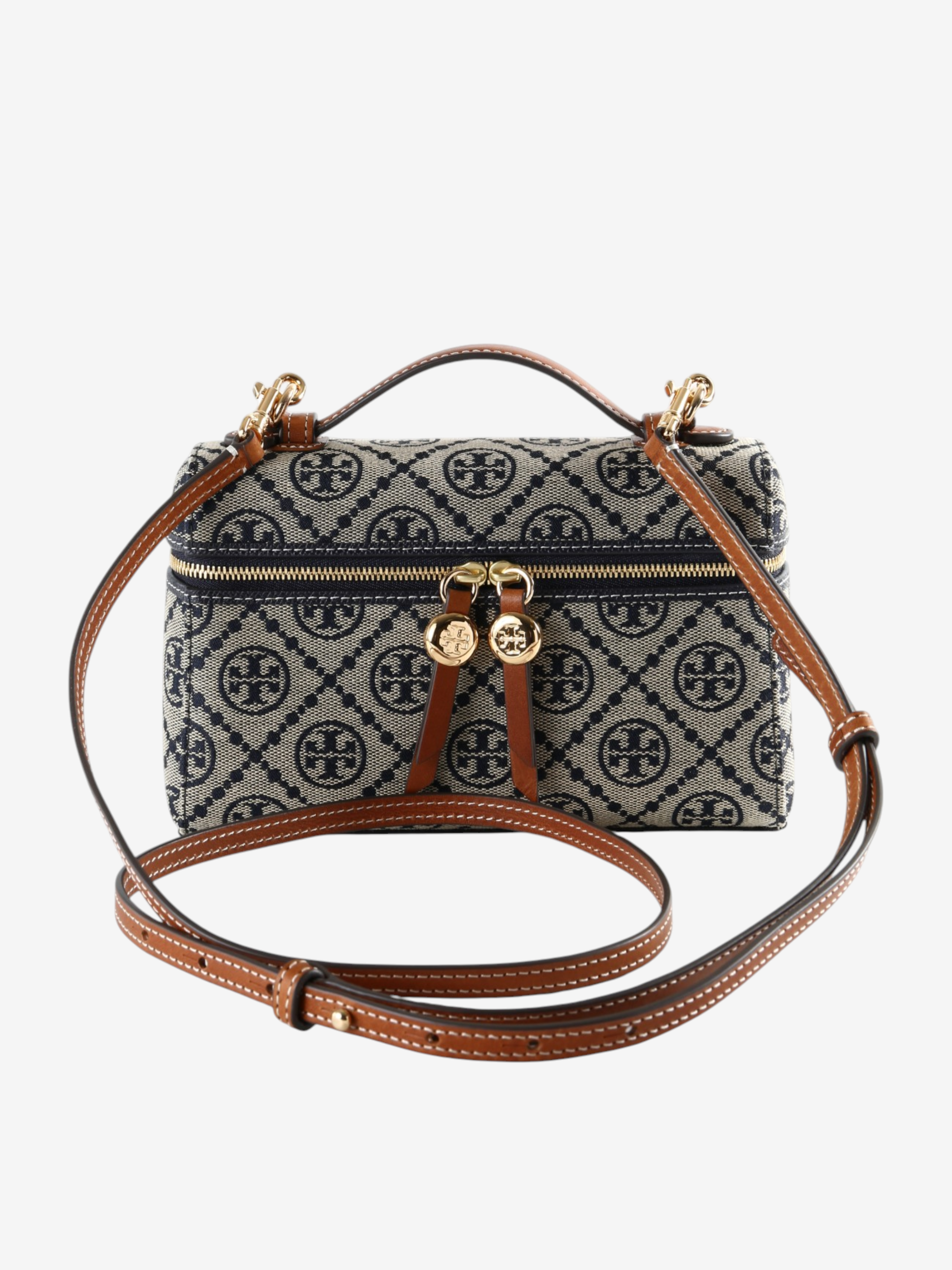 Navy bag, front view
