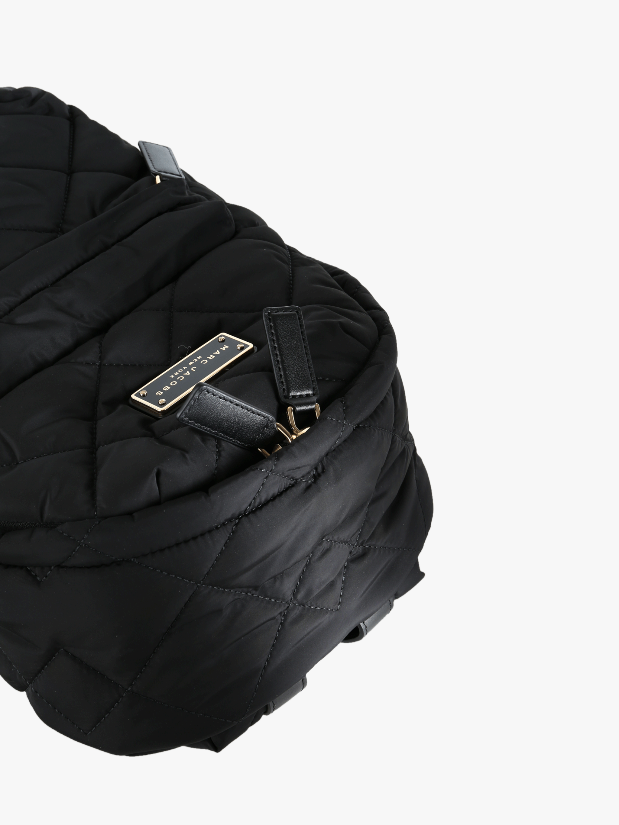 Black bag, back view