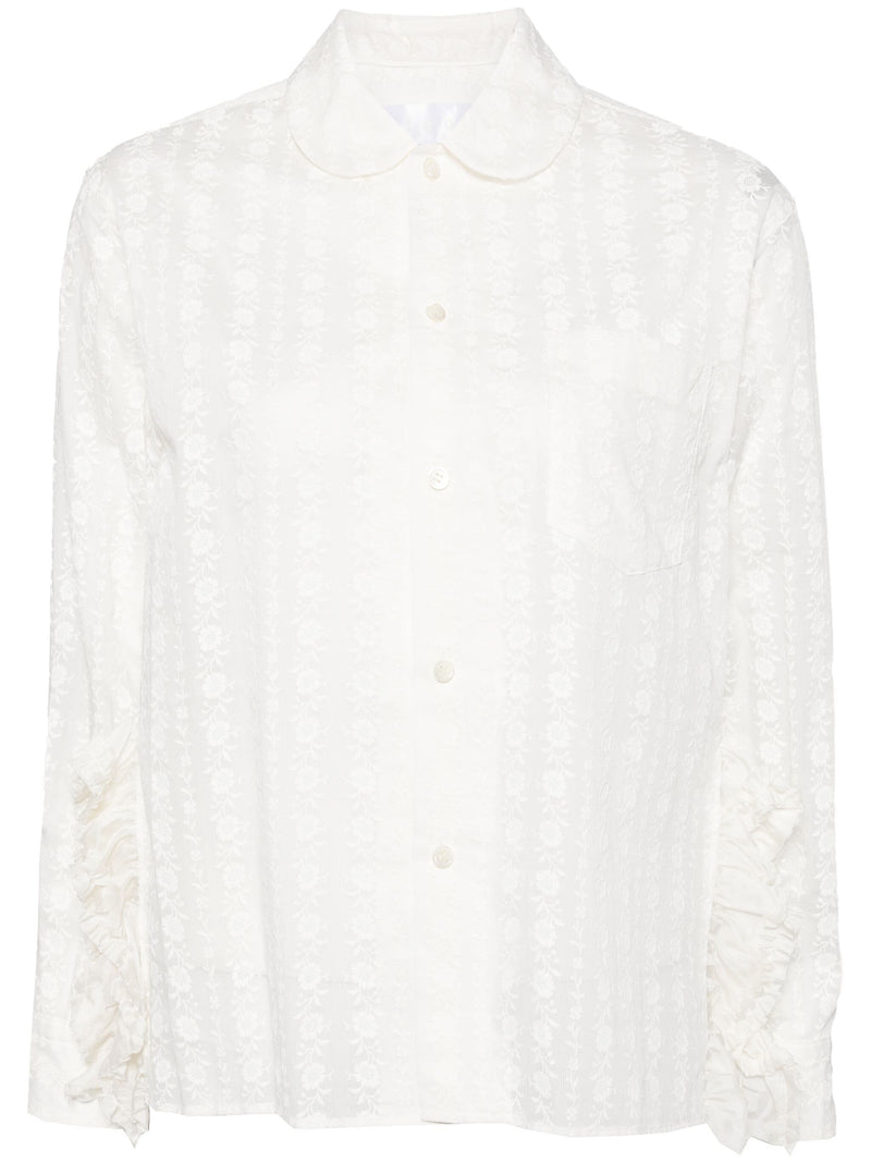 TAO COMME DES GARCONS - Women Embroidery Blouse