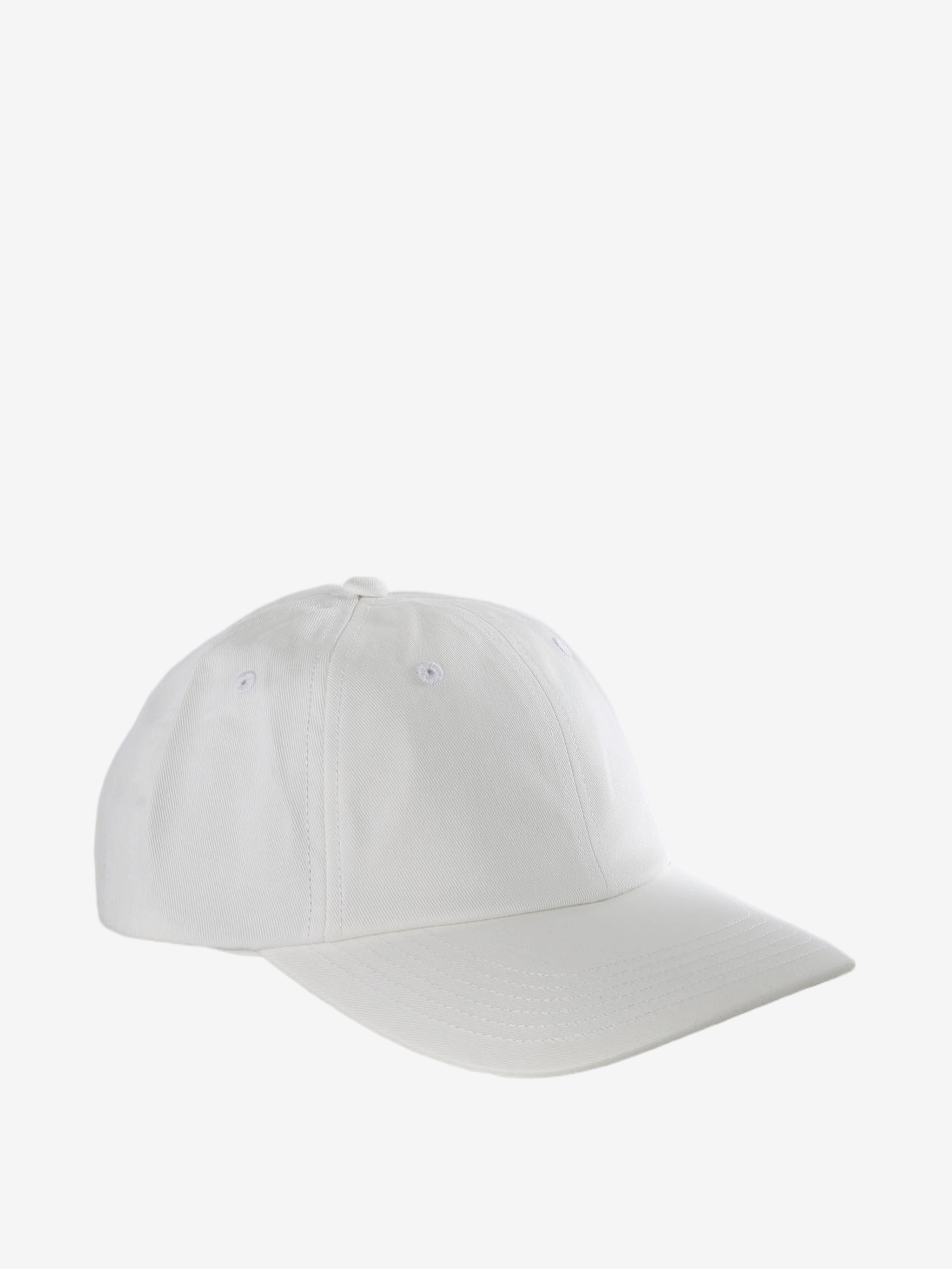 White hat, front view