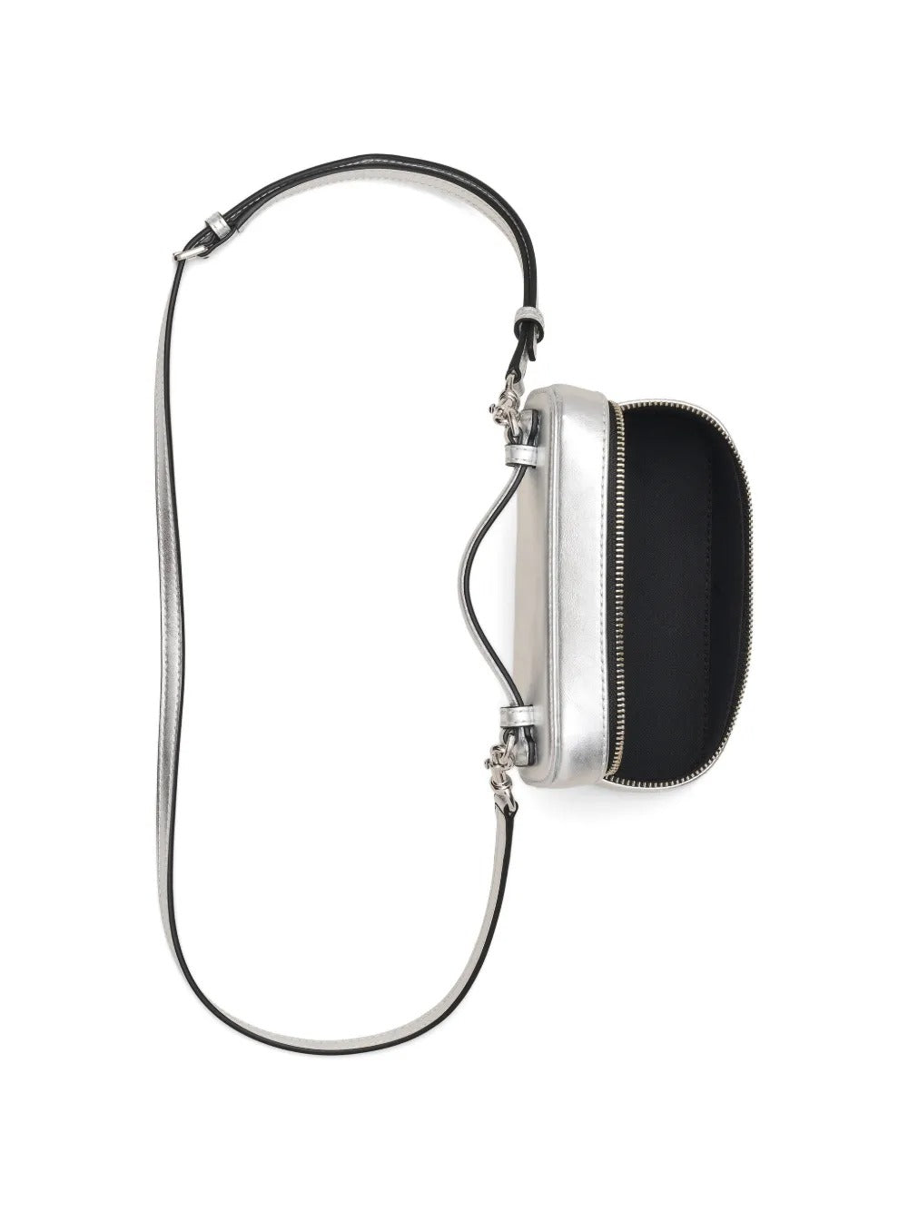 Grey bag, side view
