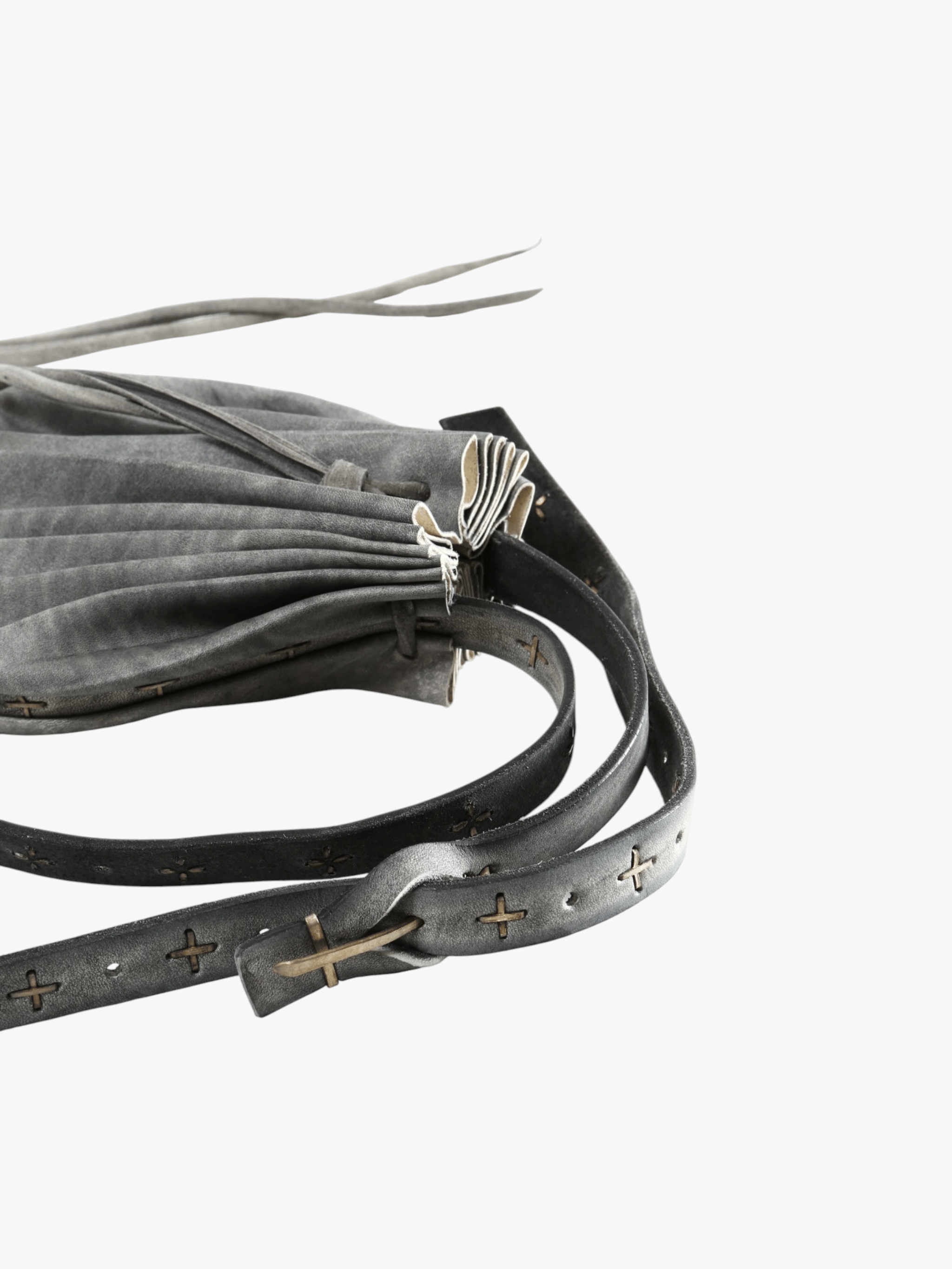Grey bag, front view