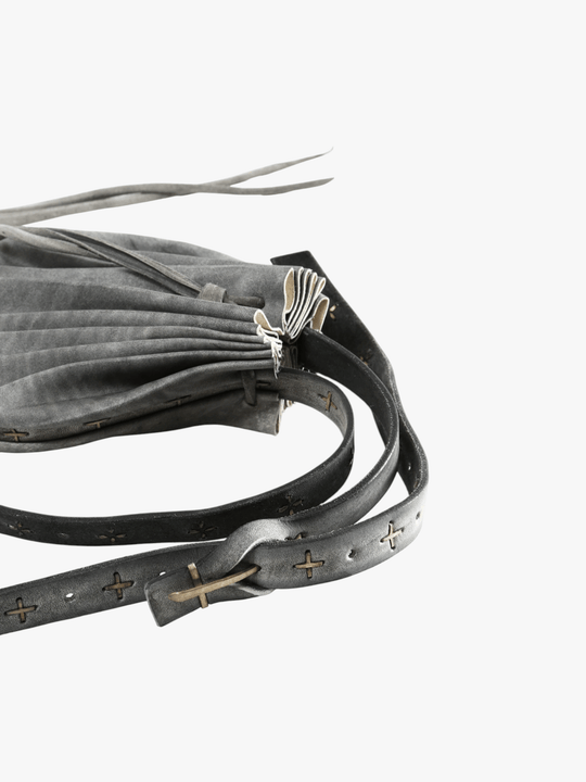 Grey bag, front view