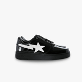 Black shoes, side view