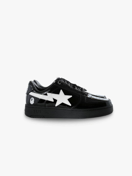 Black shoes, side view