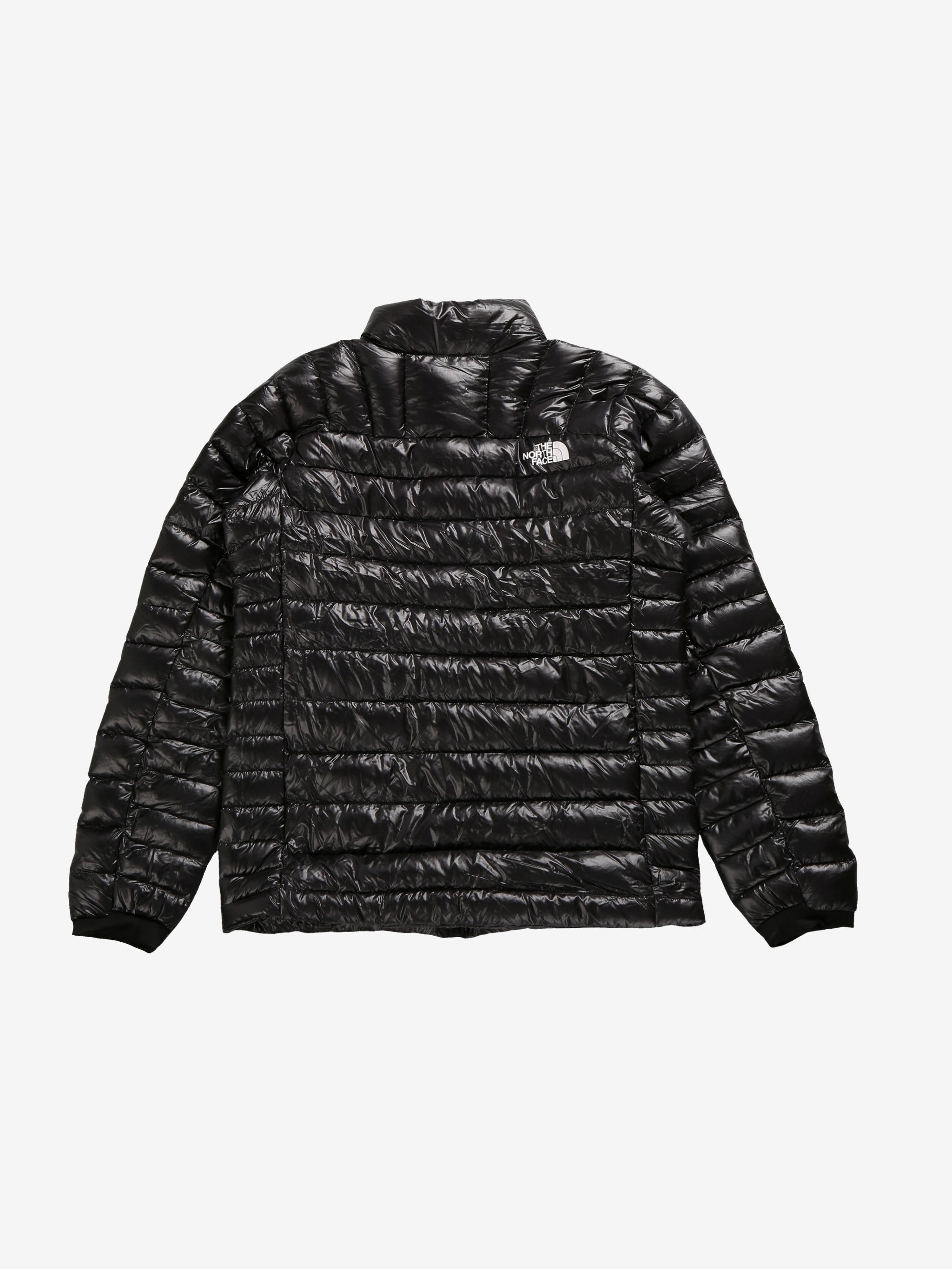 Black jacket, back view