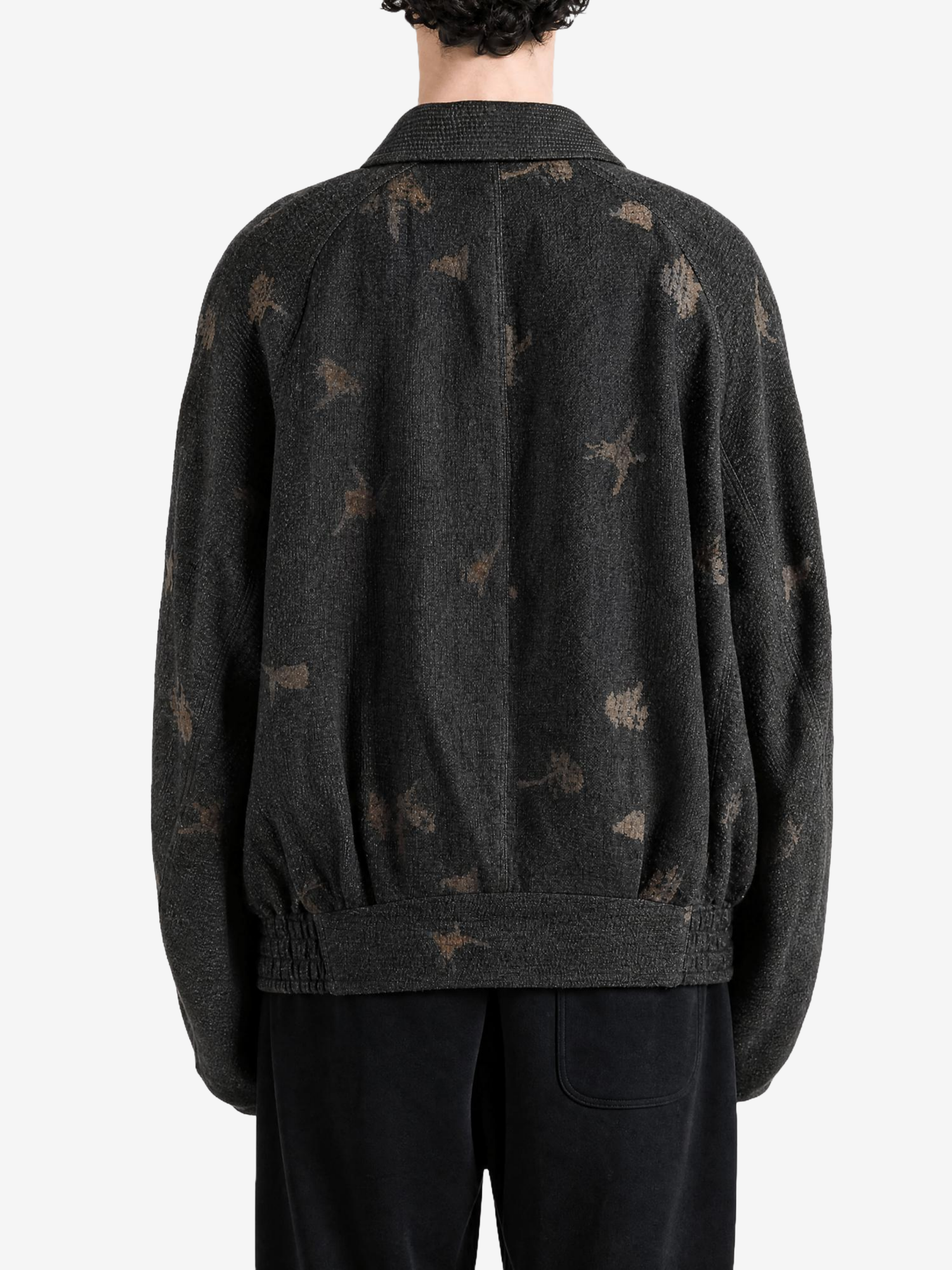 Grey jacket, front view