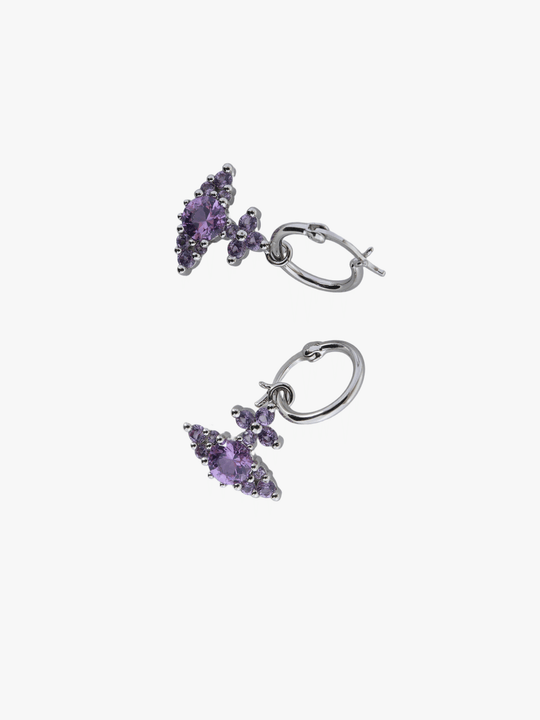 Purple jewelry, front view