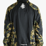 Green jacket worn by a person,showing the jacket's fit