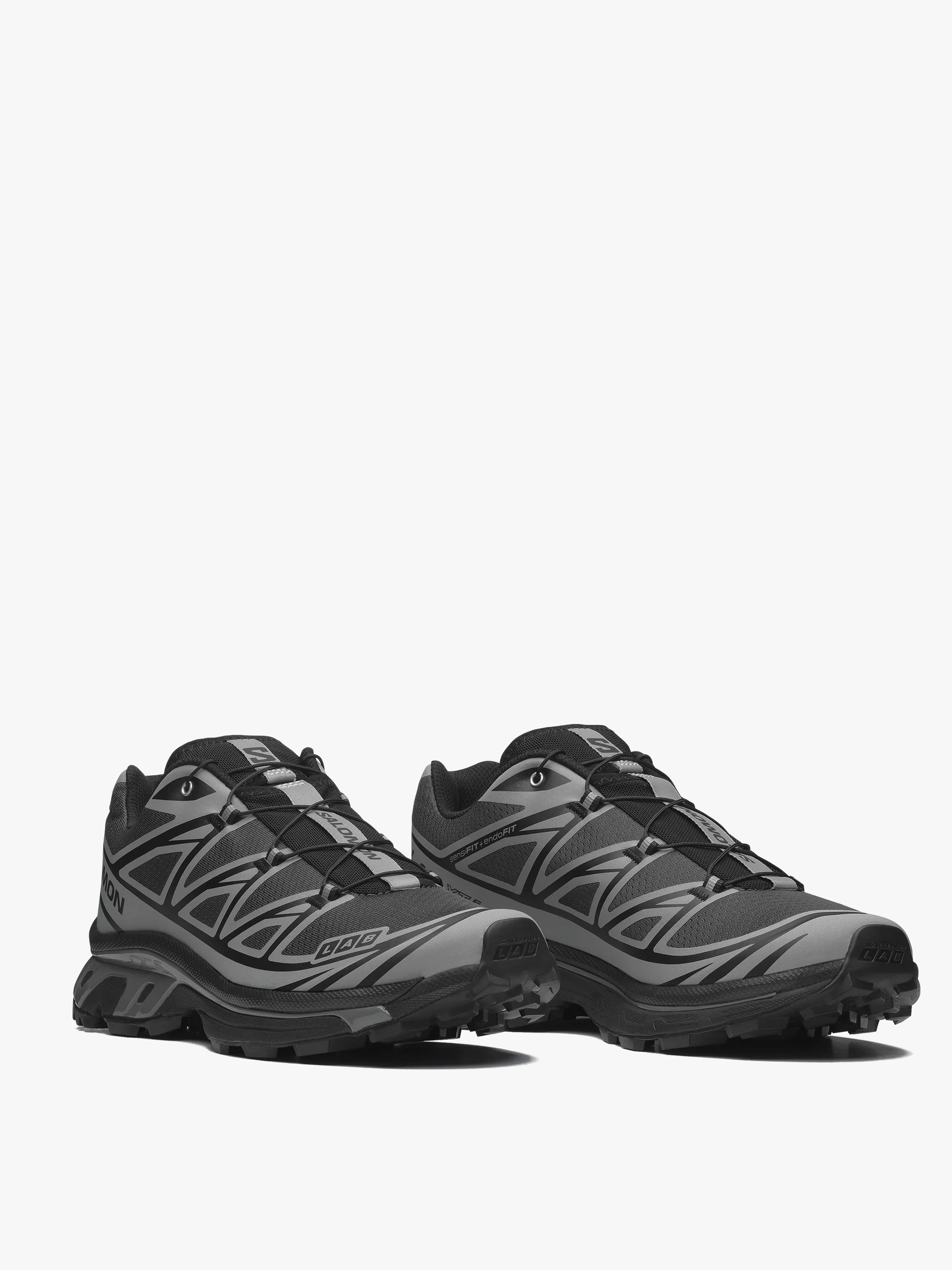 Black sneakers, side view