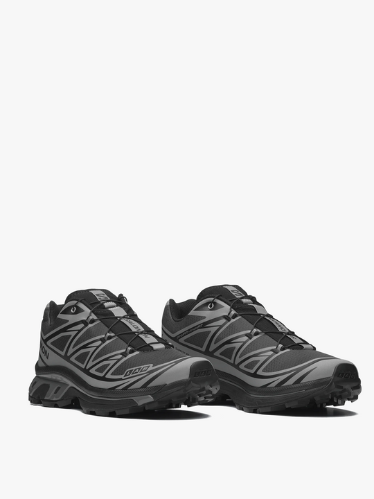 Black sneakers, side view