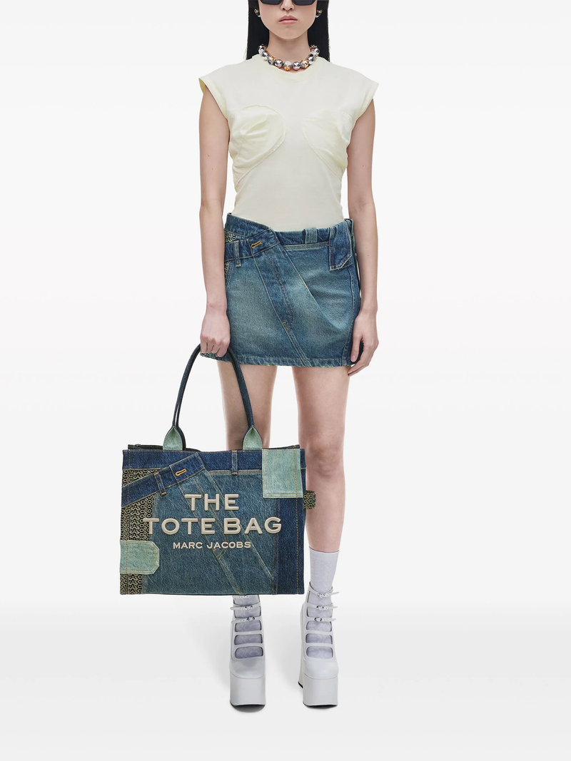 MARC JACOBS - Women The Large Deconstructed Denim Tote Bag