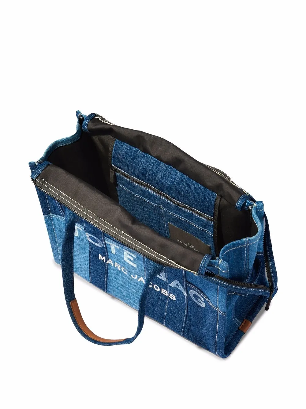 Blue bag, inside view