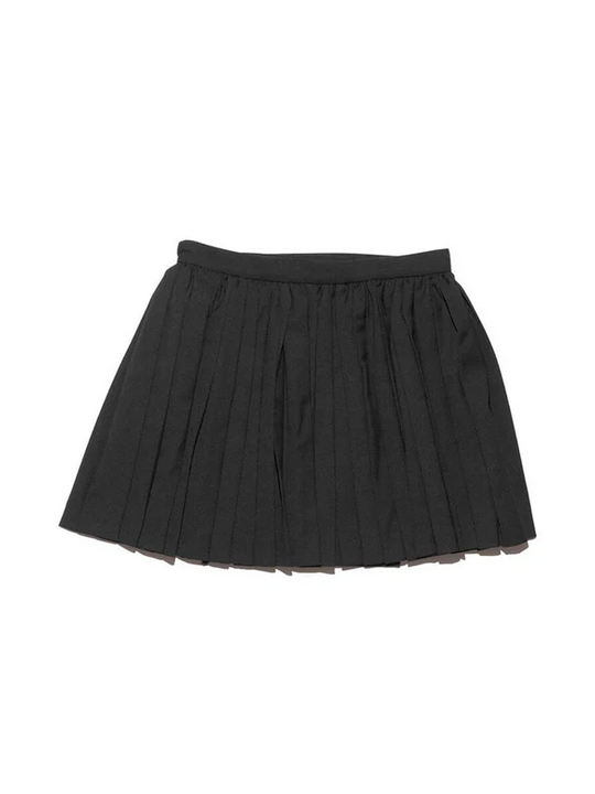 Black skirt, front view
