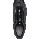 Black sneakers, top view