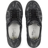 Black shoes, front view