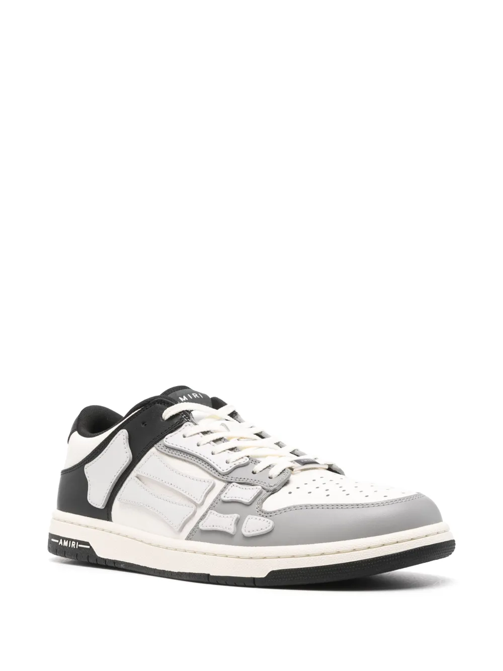 Grey shoes, front view