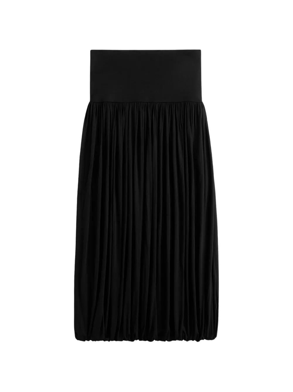 Black dress, back view