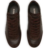Brown sneaker, side view