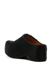 MARNI - Women Hair Calfskin Chunky Clog Sabot