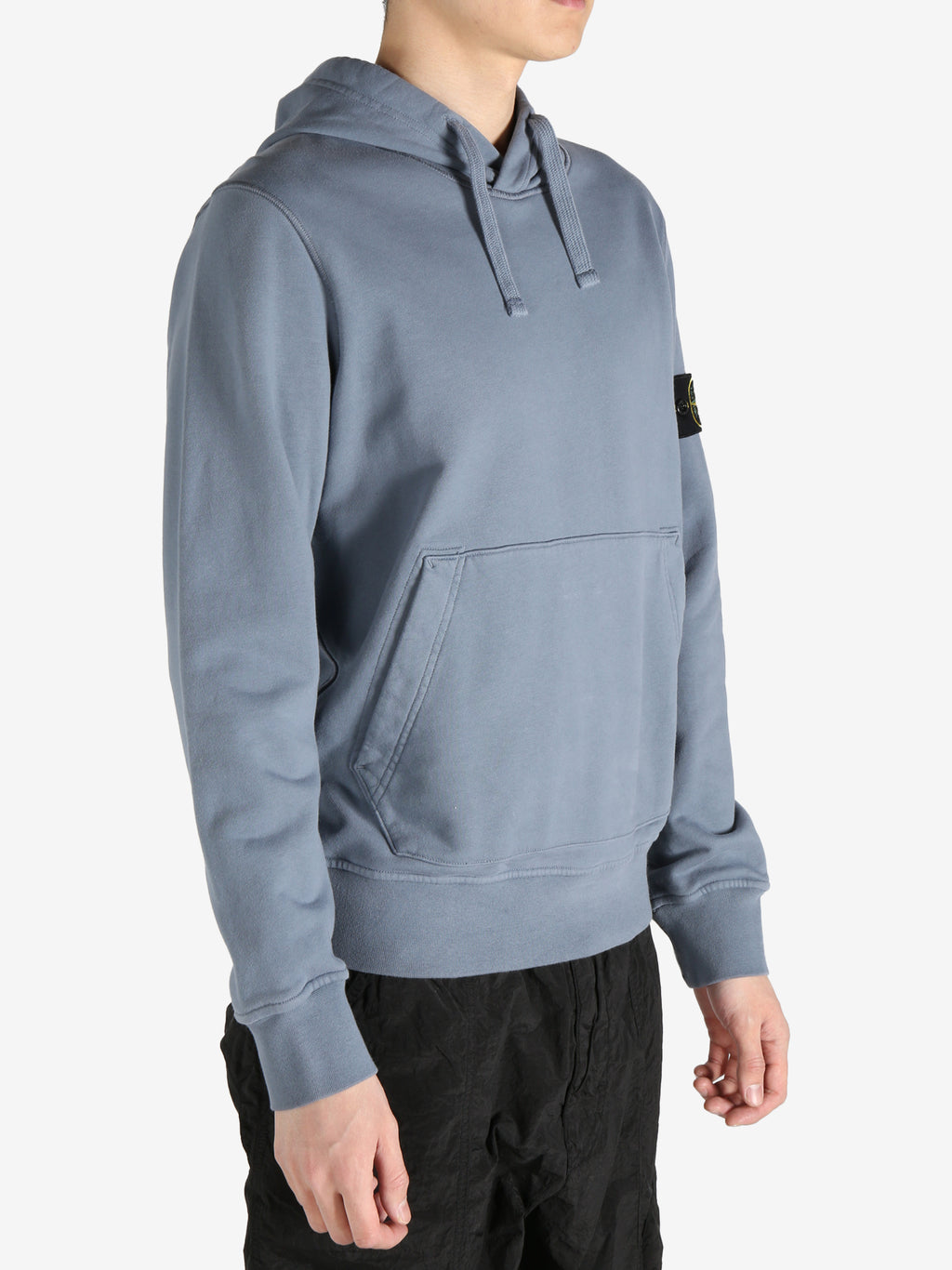 STONE ISLAND - Men Brushed Organic Cotton Fleece