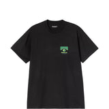 Black t-shirt, front view