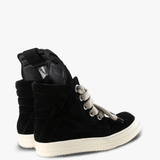 Black shoes, side view