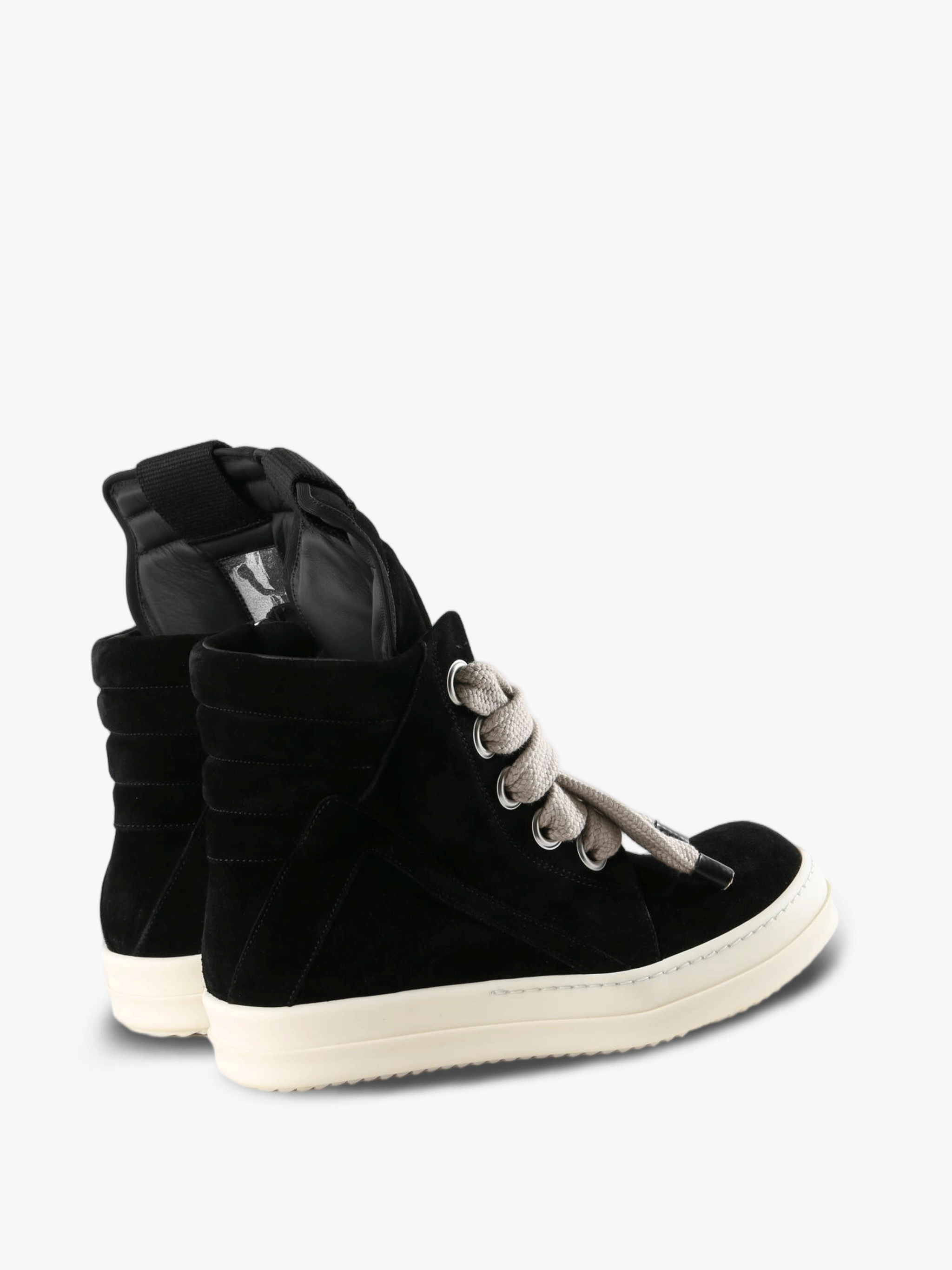 Black shoes, side view