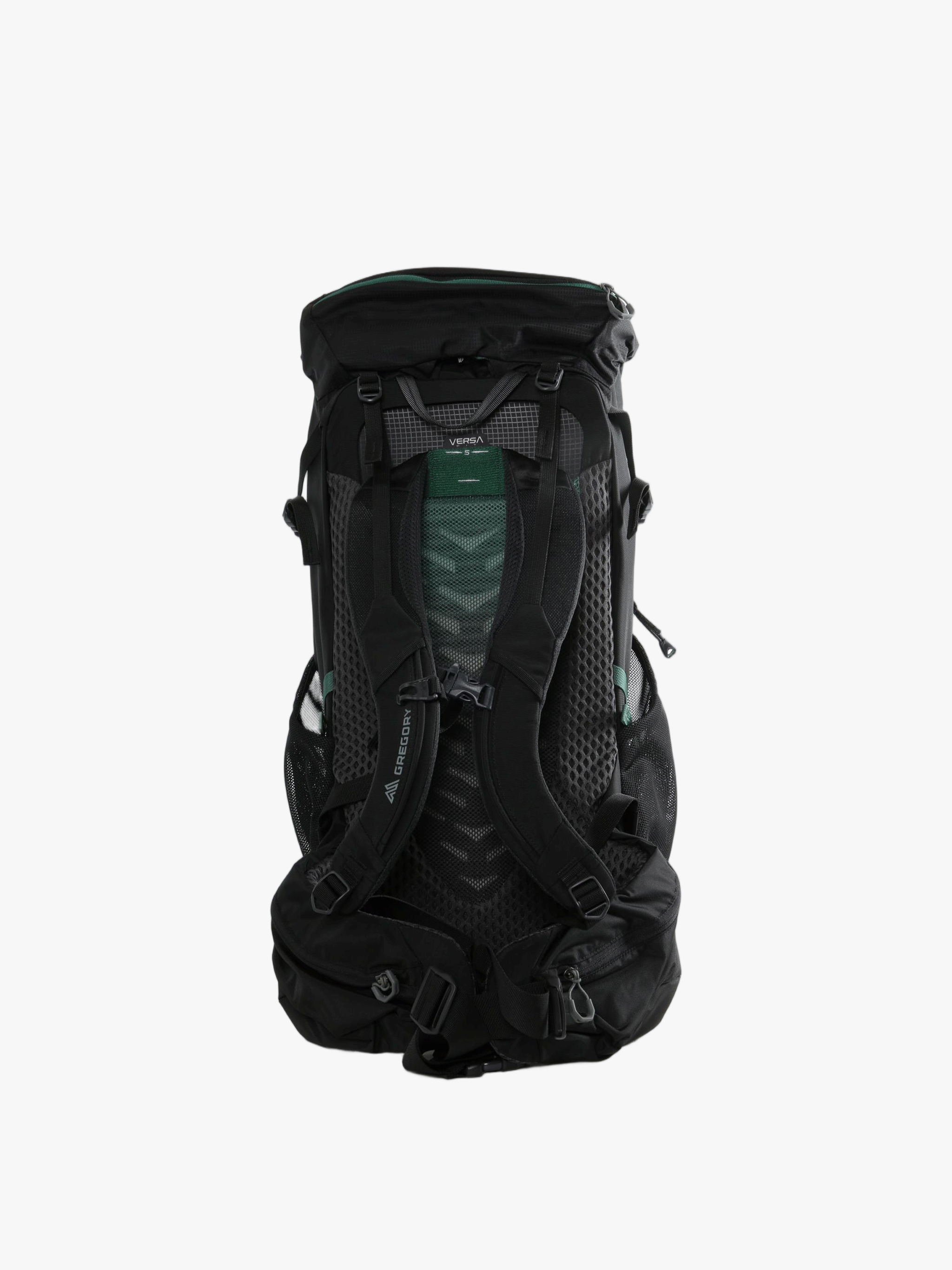 Black bag, back view
