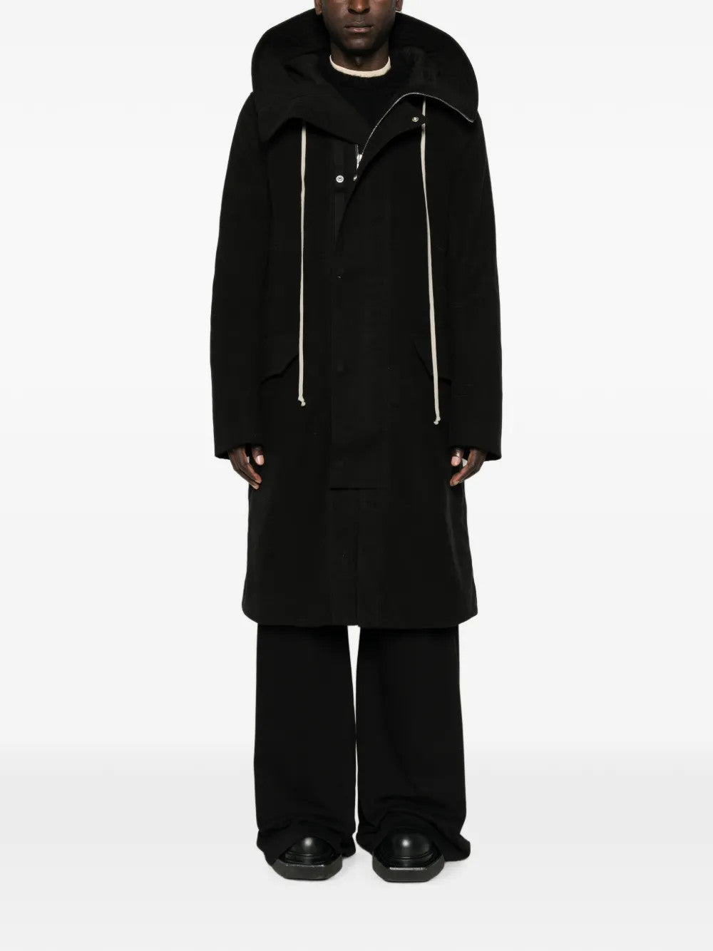 Black jacket, full body view